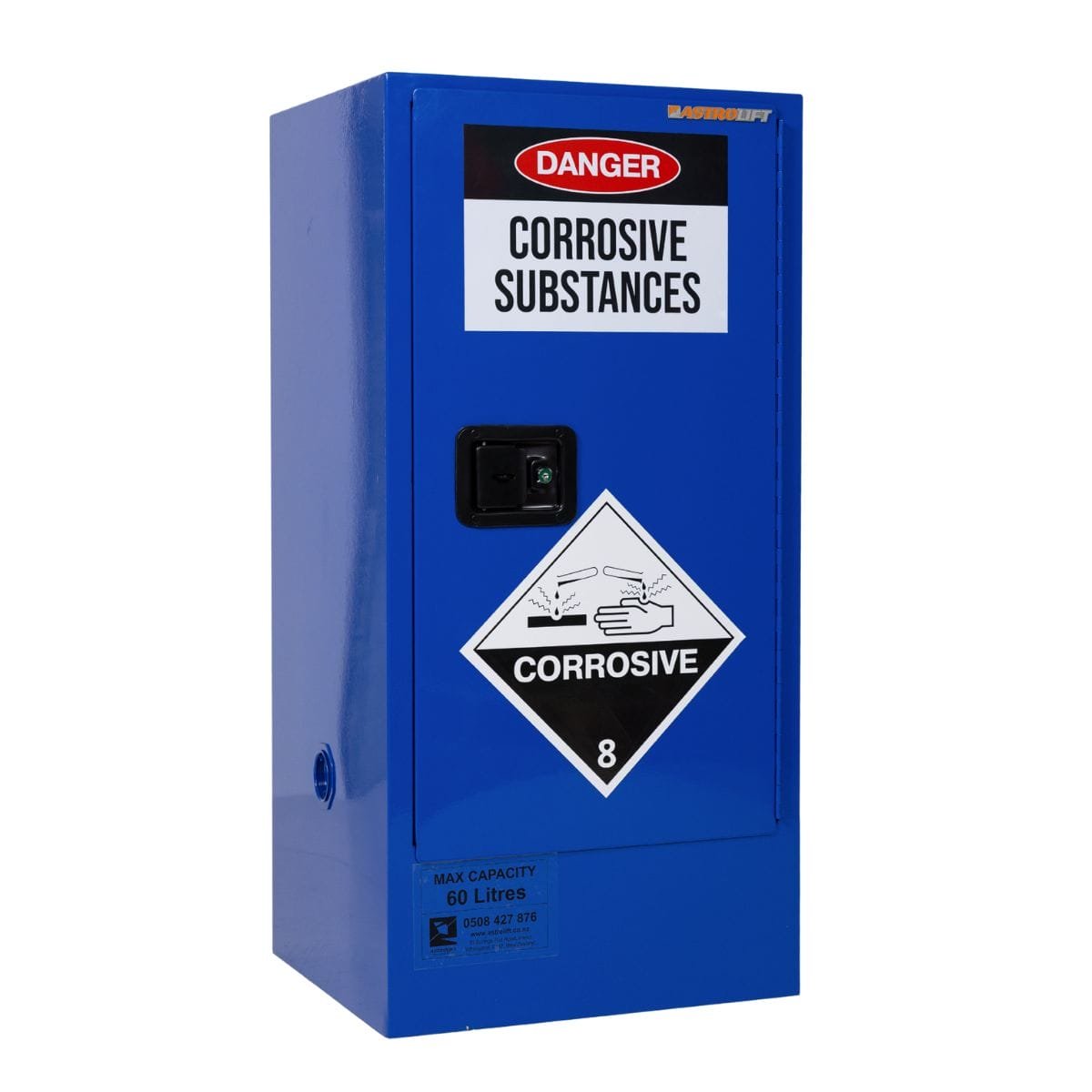 Buy Corrosive Storage Cabinet   available at Astrolift NZ